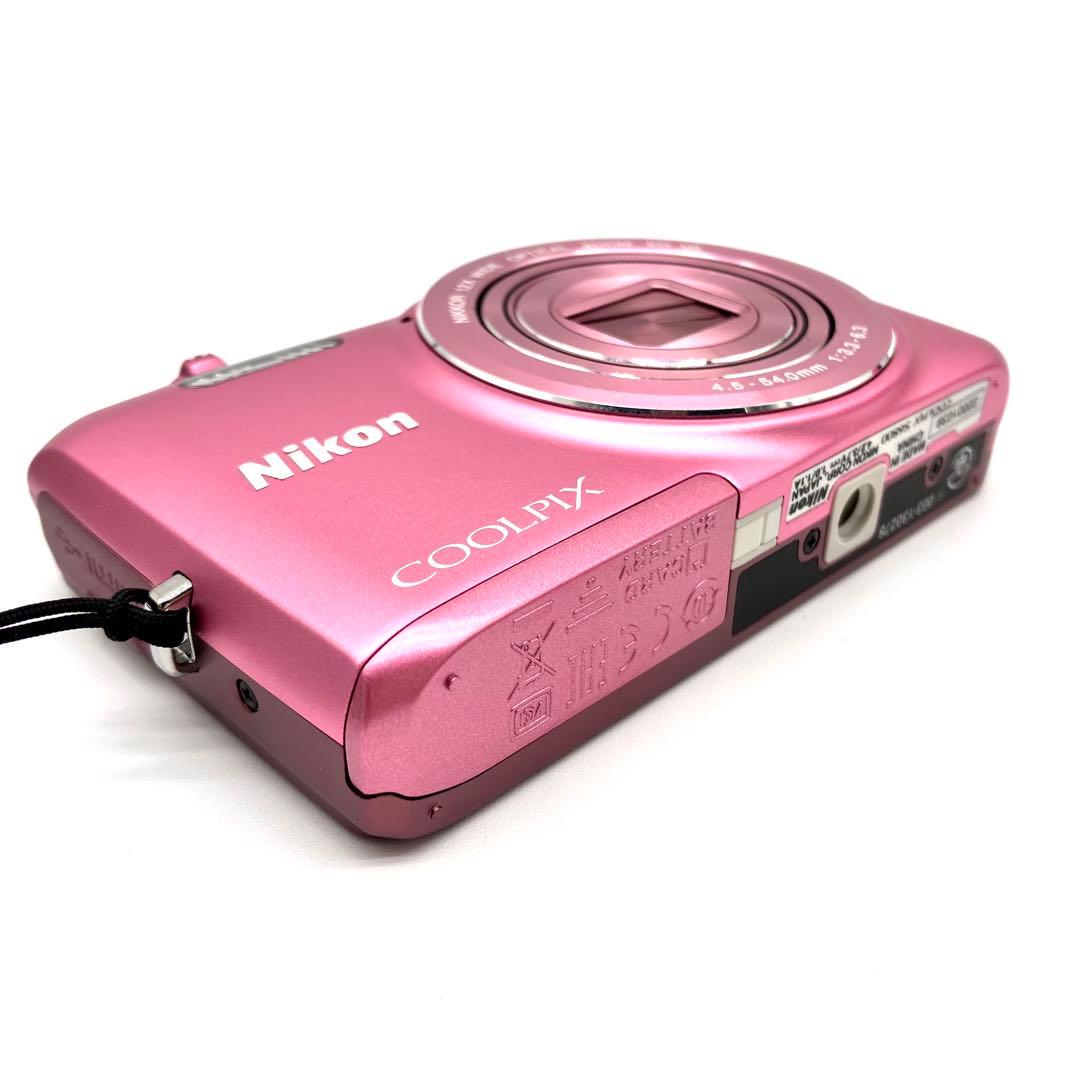 Wi-Fi対応♪ Nikon COOLPIX S6800 ピンク
