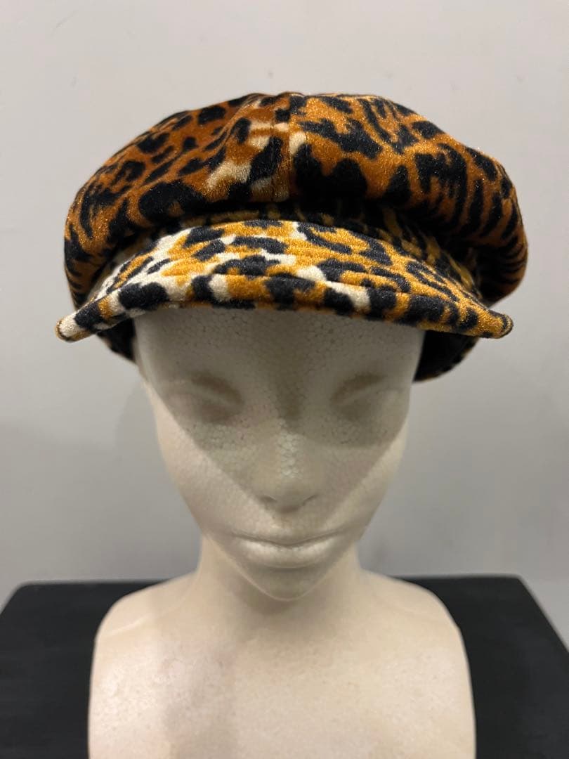 USA製 NewYorkHat キャスケット レオパード buttstain