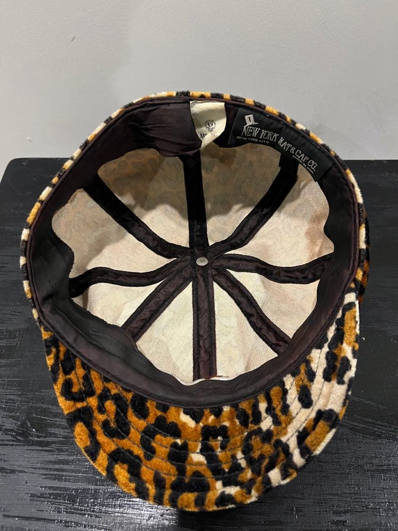 USA製 NewYorkHat キャスケット レオパード buttstain