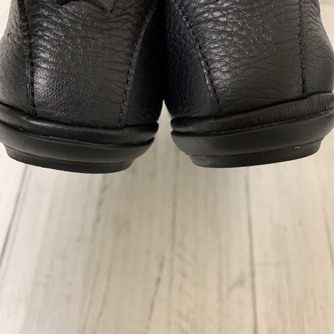 【超美品】Camperライトニナ フラットシューズ レザー36ブラック