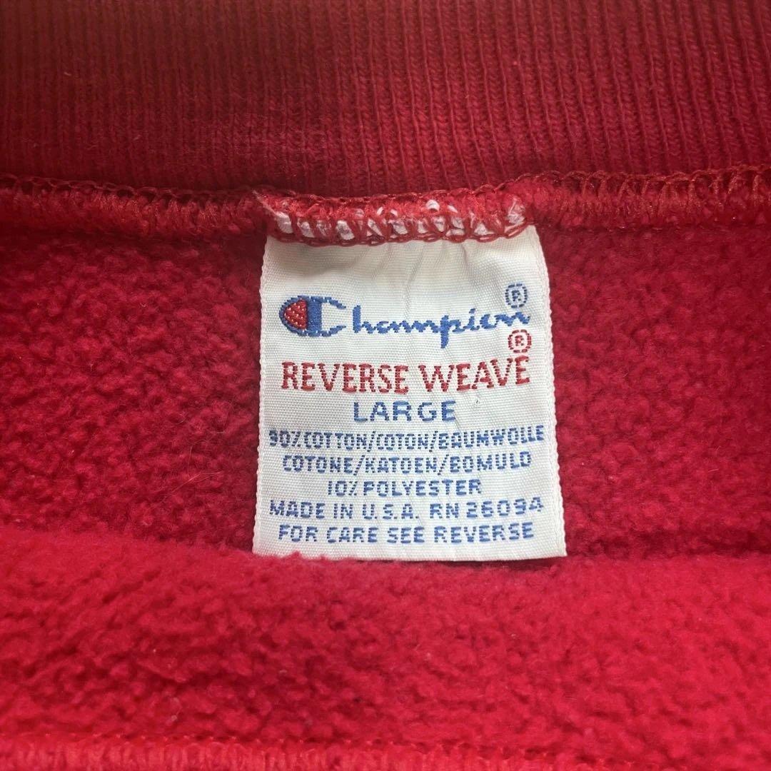 90s USA製 Champion リバースウィーブ 刺繍タグ チャンピオン