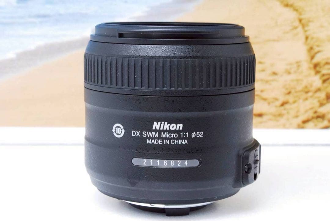 美品✨Nikon AF-S Micro 40mm F/2.8G レンズフード付き