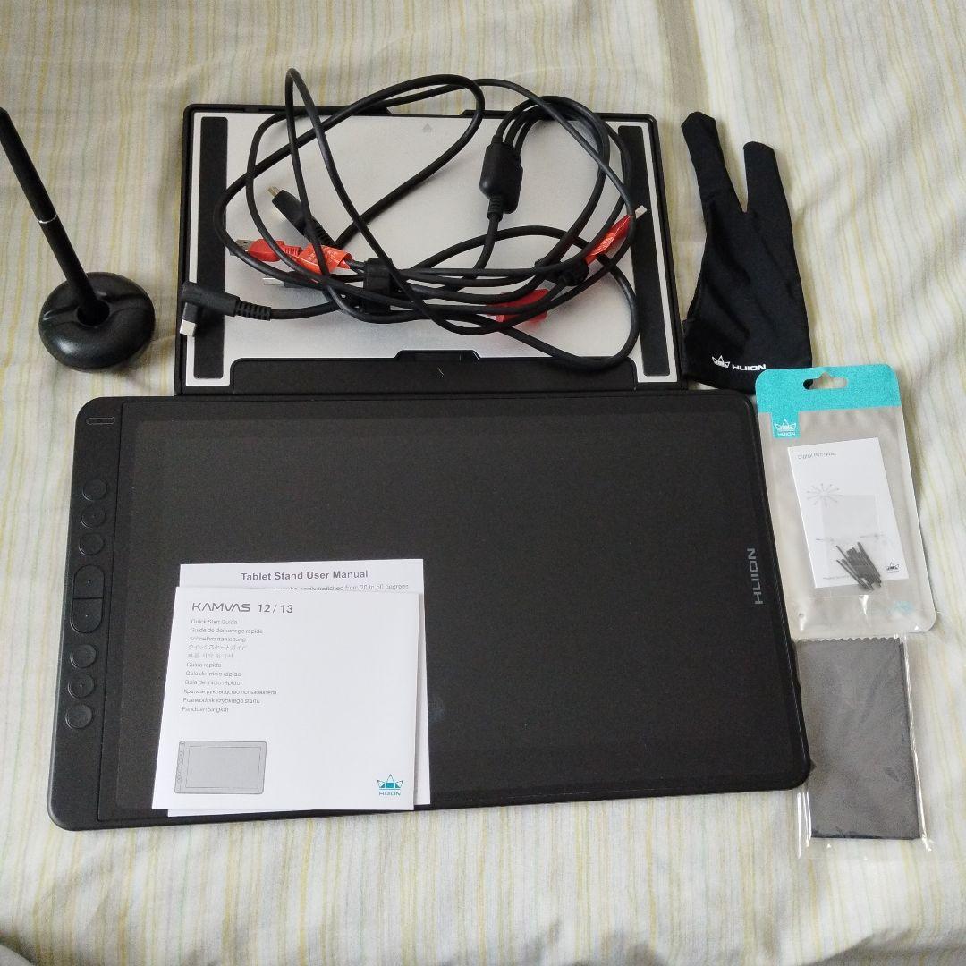 Huion Kamvas 12/13 液晶ペンタブレット 本体　付属品　箱無し