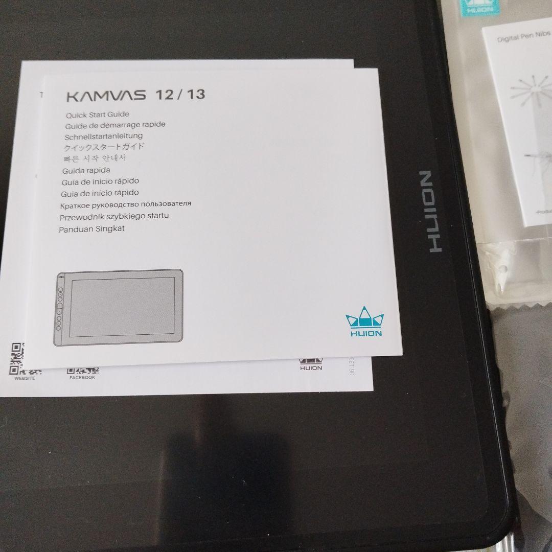 Huion Kamvas 12/13 液晶ペンタブレット 本体　付属品　箱無し