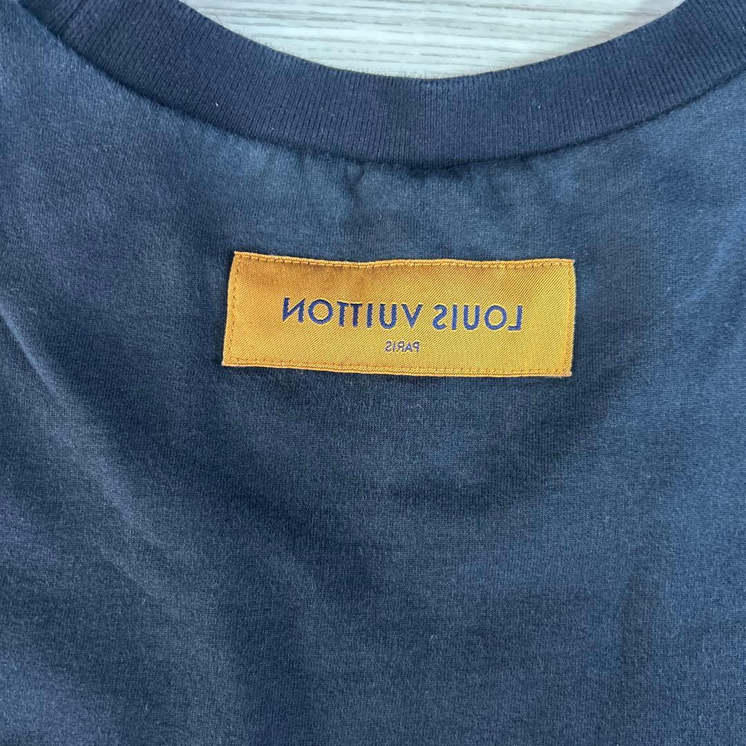 KENTO.N LOUIS VUITTON ブラック トレーナー