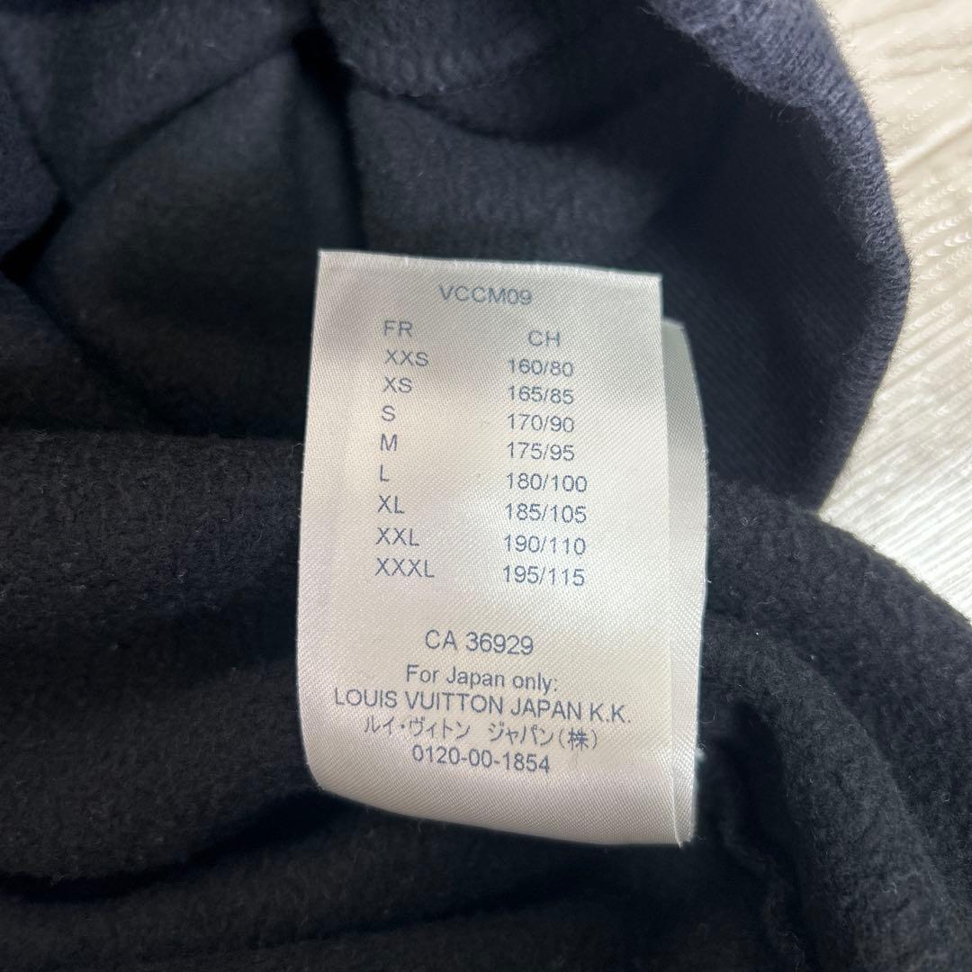 KENTO.N LOUIS VUITTON ブラック トレーナー