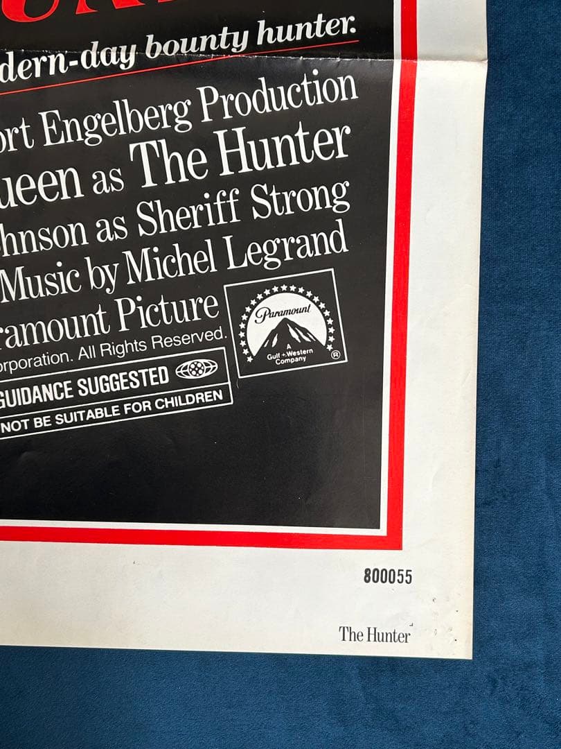 ハンター　USオリジナル映画ポスター