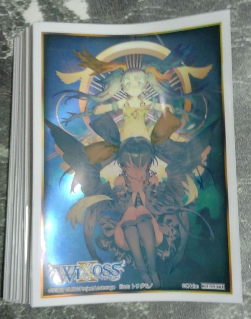 ウィクロス　ビカムユー　スリーブ　使用済み　40枚