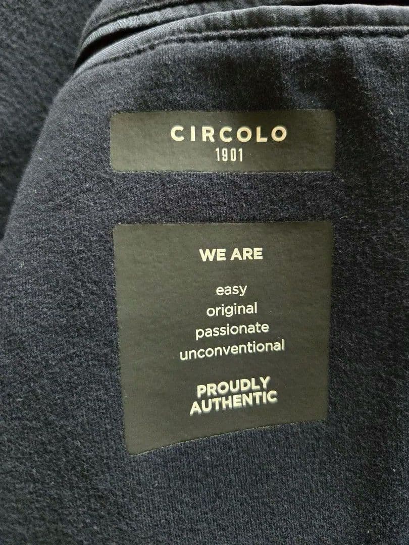 CIRCOLO カシミアタッチ　ダブルジャケット