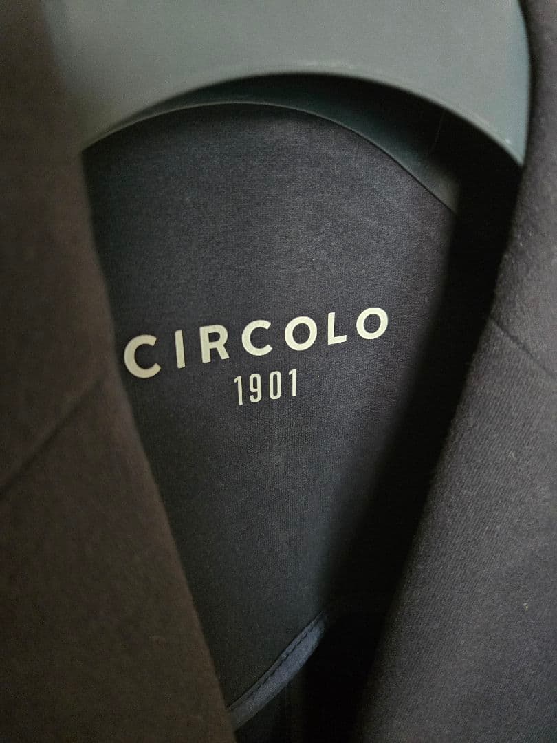 CIRCOLO カシミアタッチ　ダブルジャケット