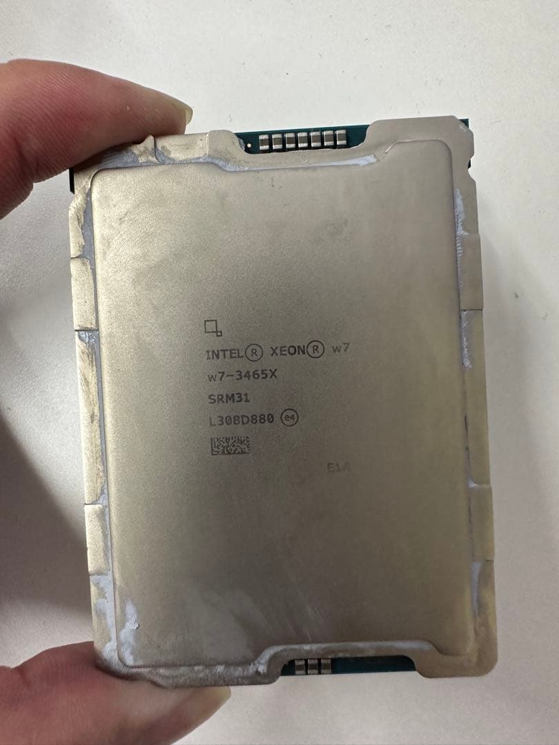 intel Xeon w7 3465X 28コア56スレッド バルク品