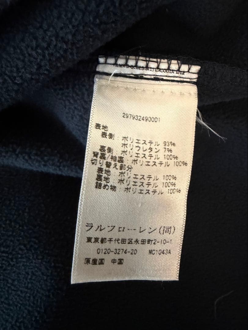 美品！ローレンラルフローレン　ネイビー モッズコート