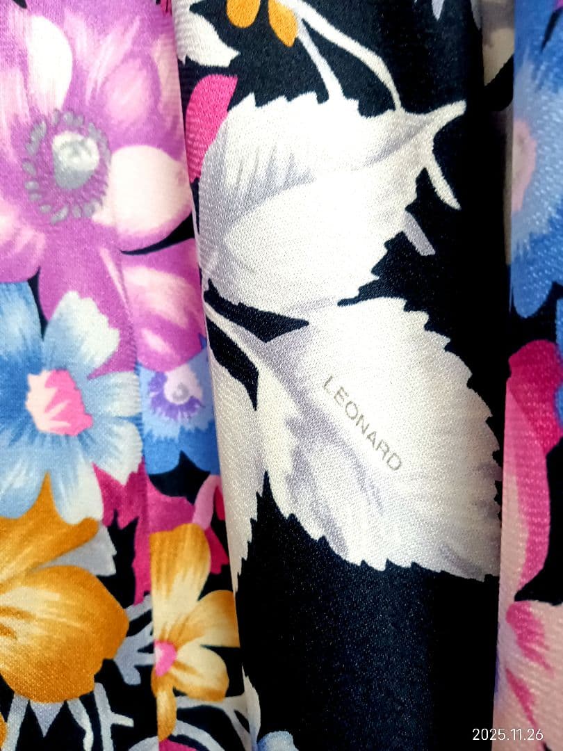 極美品　レオナール　ワンピース　40