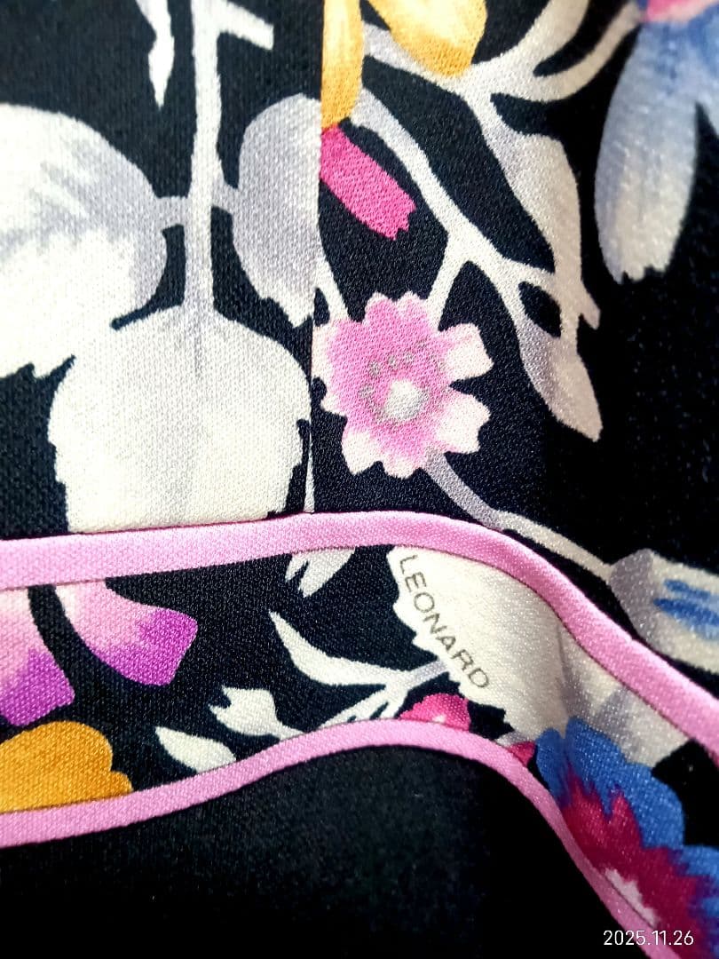 極美品　レオナール　ワンピース　40