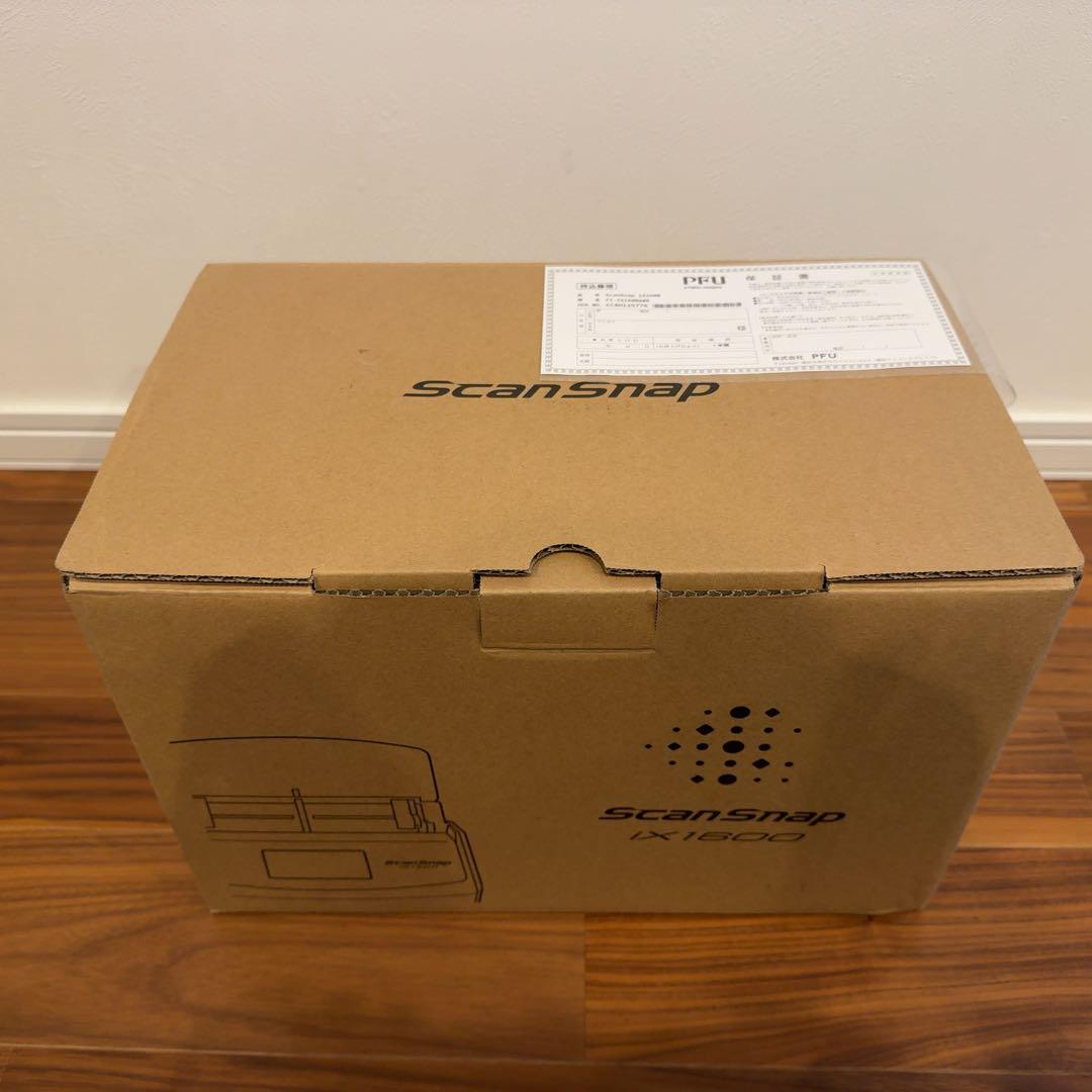 【ほぼ新品】リコーPFU ドキュメントスキャナー ScanSnap iX1600