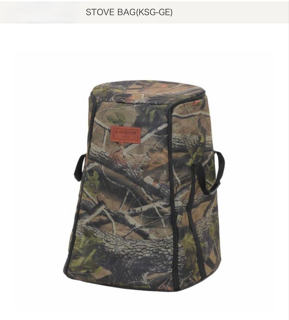 新品未使用★GEAR MISSION ストーブ ★収納バッグ★五徳