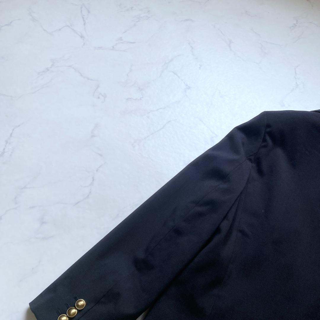 タグ付✨ミラオーウェン 金釦ダブルブレストジャケット 0 ネイビー