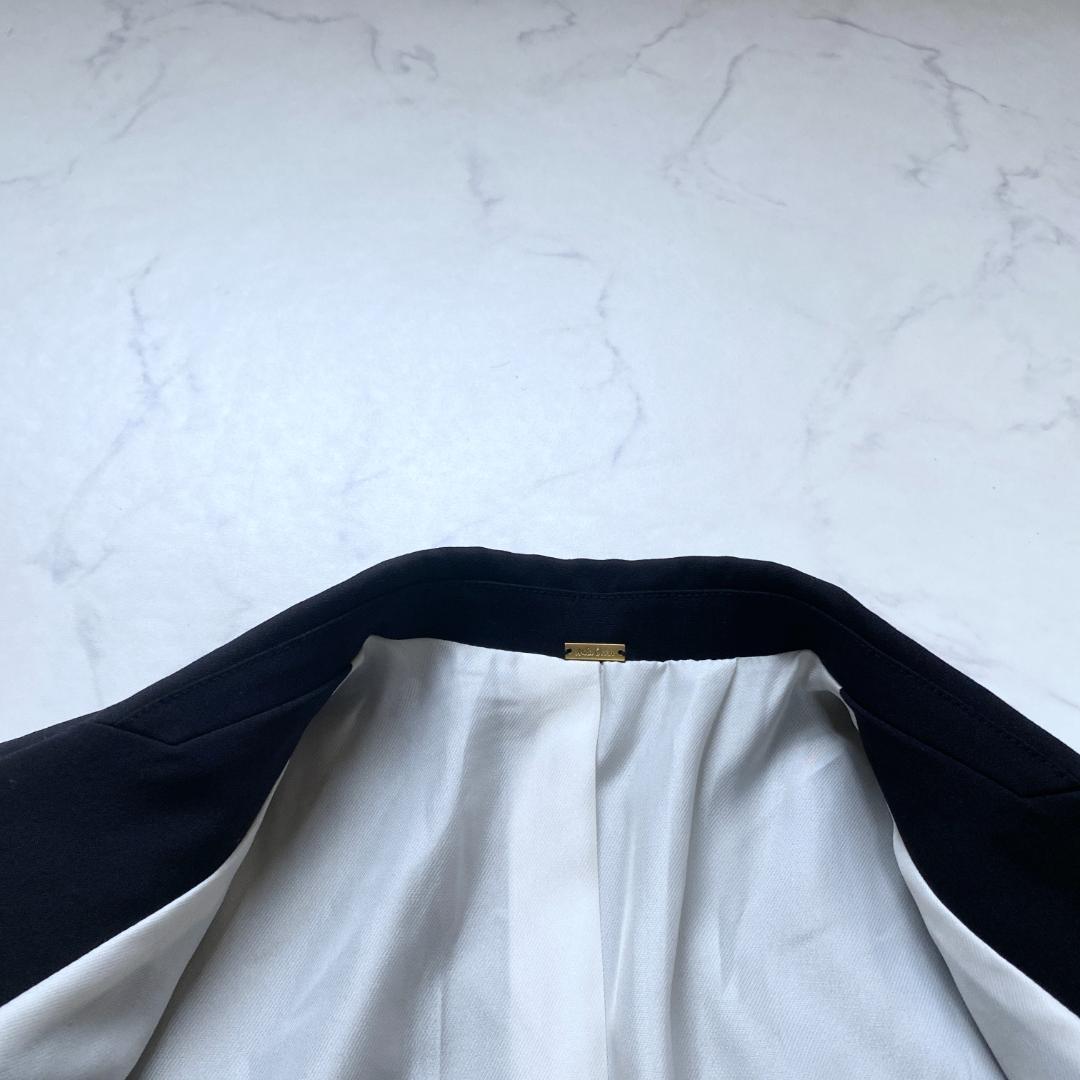 タグ付✨ミラオーウェン 金釦ダブルブレストジャケット 0 ネイビー