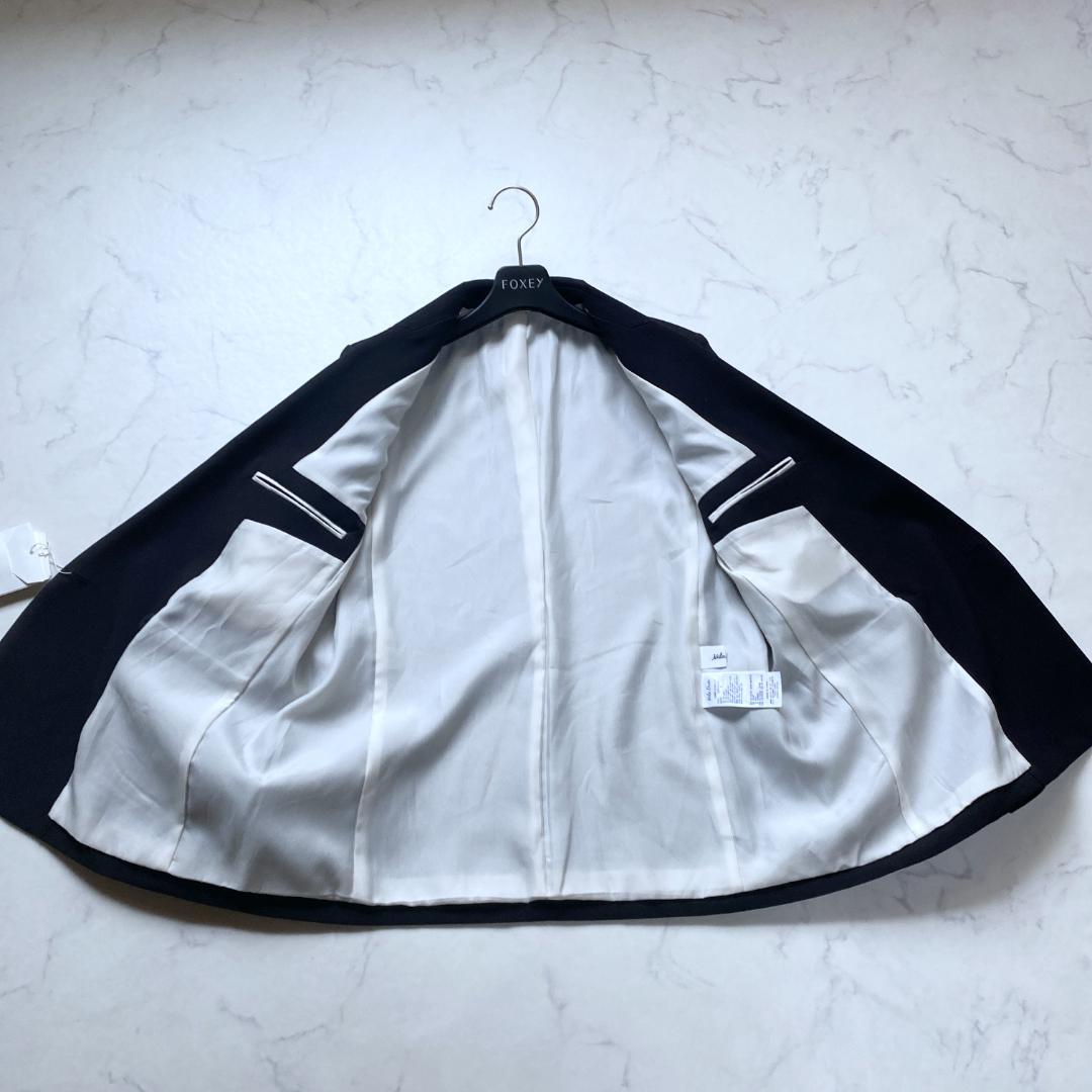 タグ付✨ミラオーウェン 金釦ダブルブレストジャケット 0 ネイビー