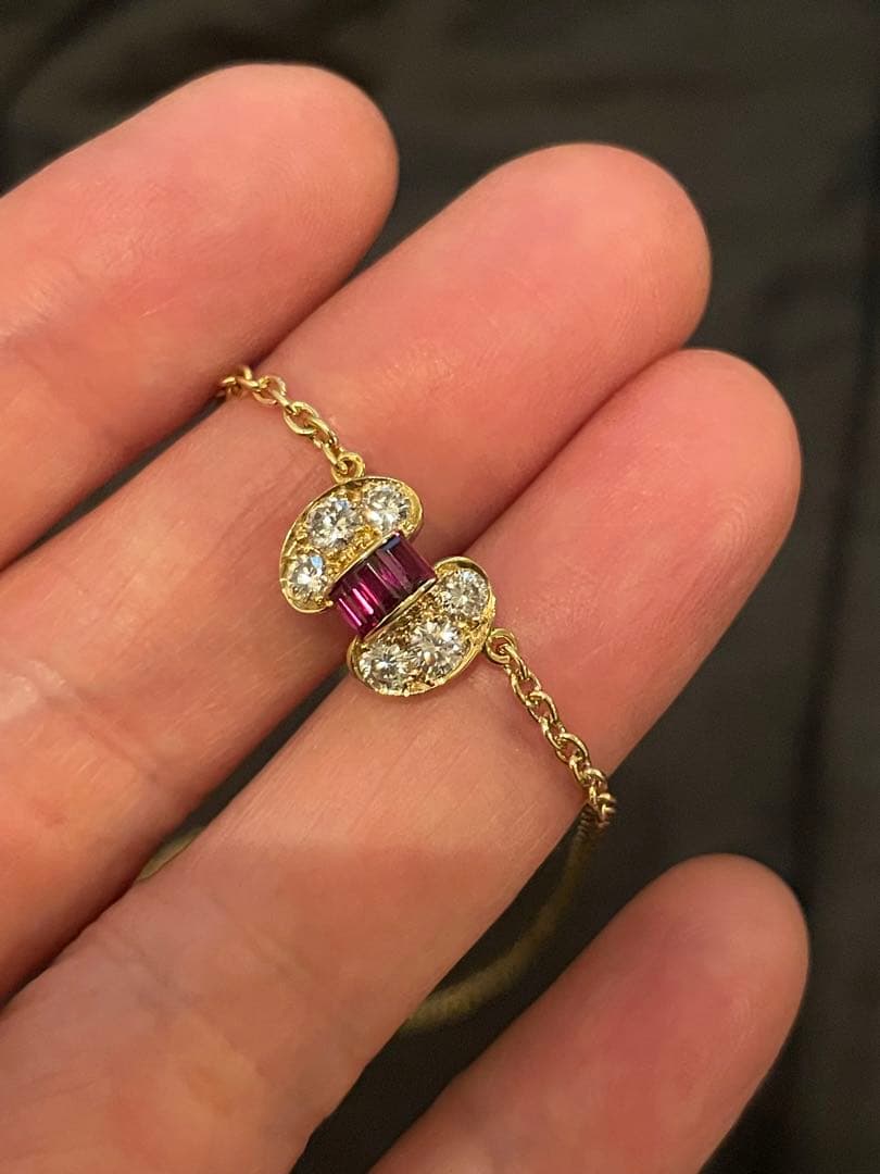 専用です。ヴァンクリーフ&アーペル　セレスティン　ルビー