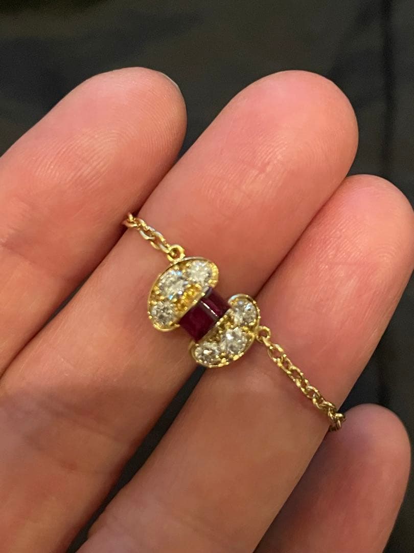 専用です。ヴァンクリーフ&アーペル　セレスティン　ルビー