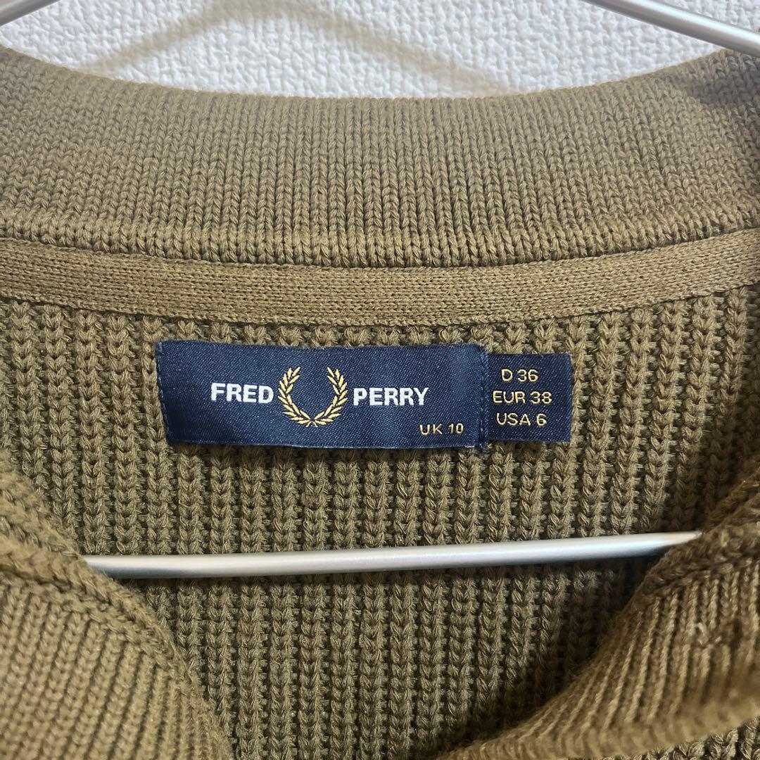 FRED PERRY × Ray BEAMS / 別注 カラー カーディガン