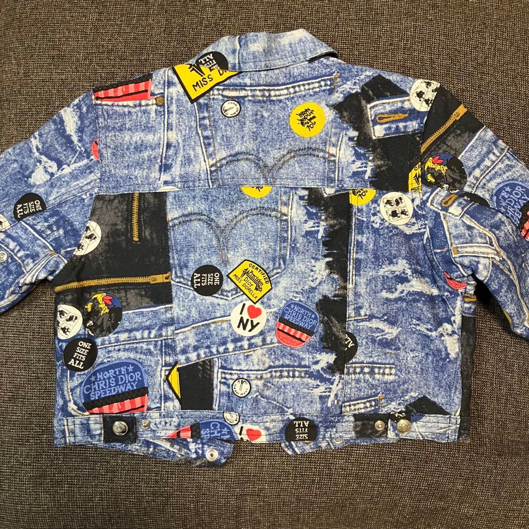 Christian Dior ジャケット パンツ セットアップ デニム 子供服