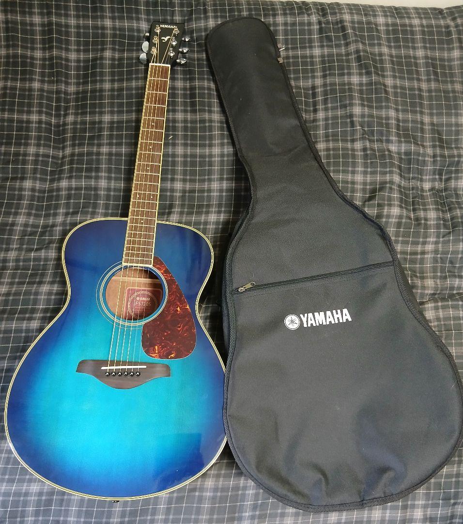 美品 YAMAHA ヤマハ FS720S CBA アコースティックギター ブルー