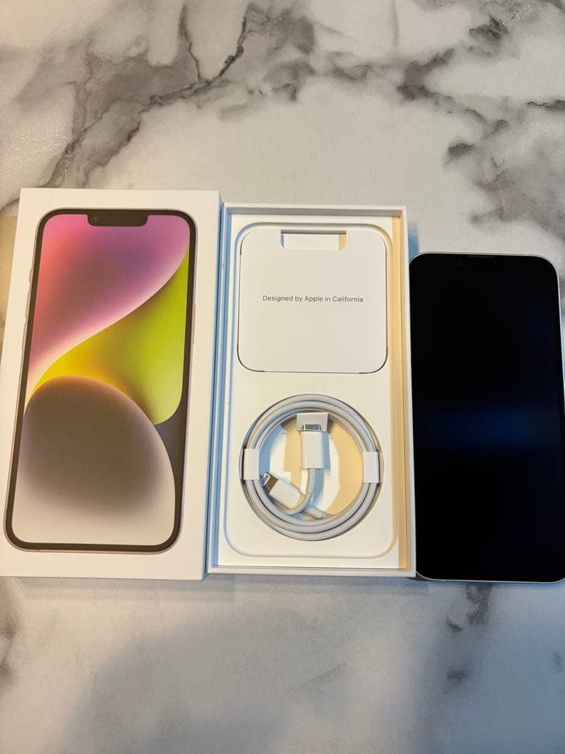 iPhone14 256GB スターライト（白）