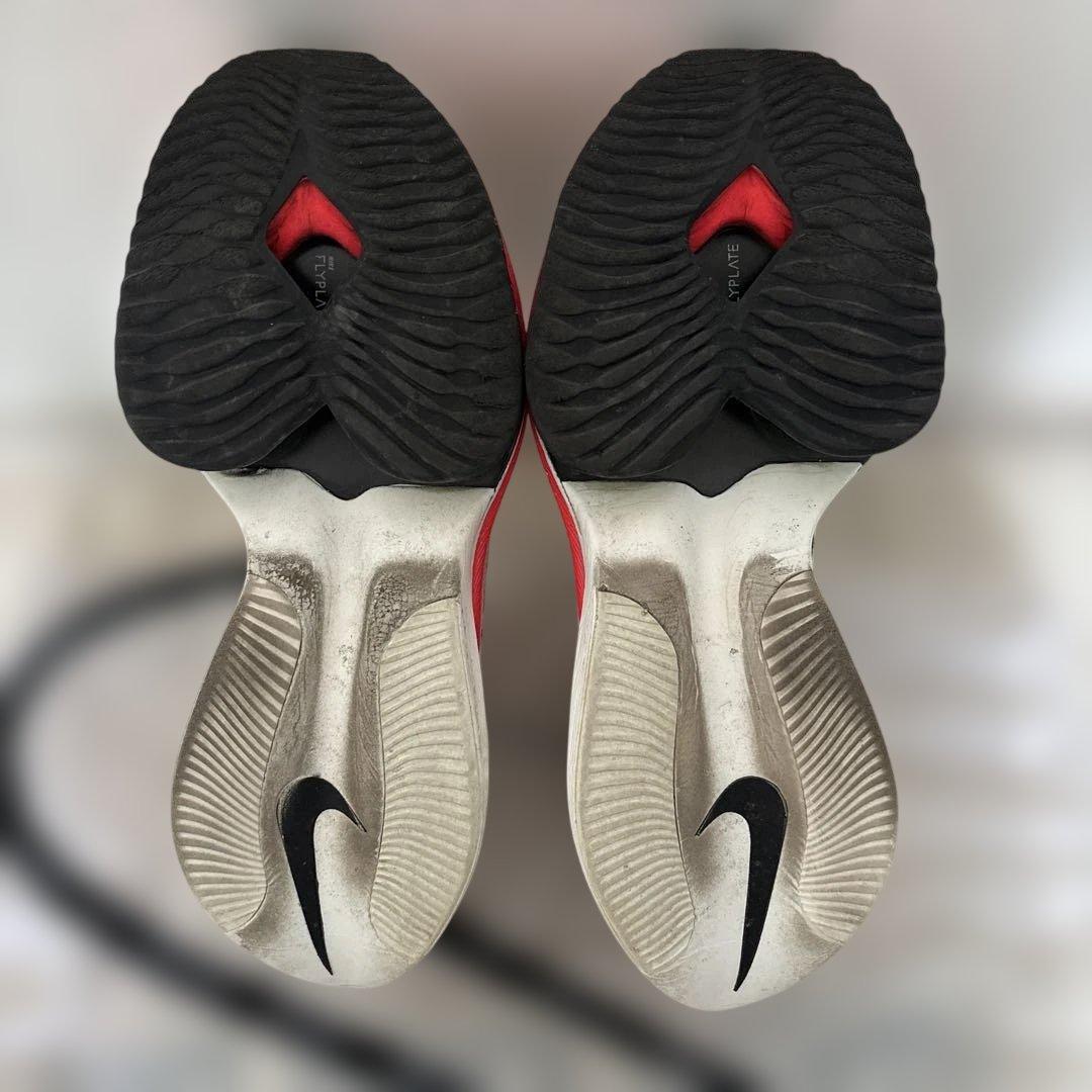 ナイキアルファフライ　ホワイト/ピンク