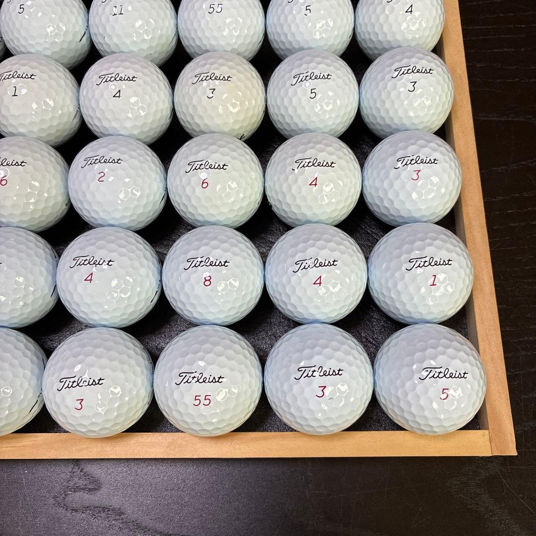 【美品】タイトリスト V1,V1x 48球 （1955）　　　　　　ロストボール