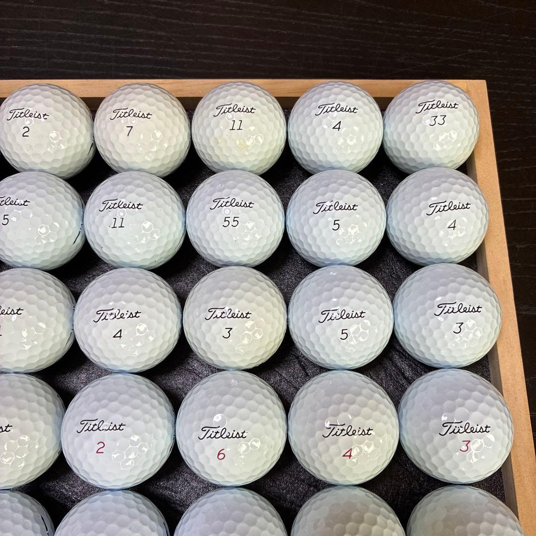 【美品】タイトリスト V1,V1x 48球 （1955）　　　　　　ロストボール