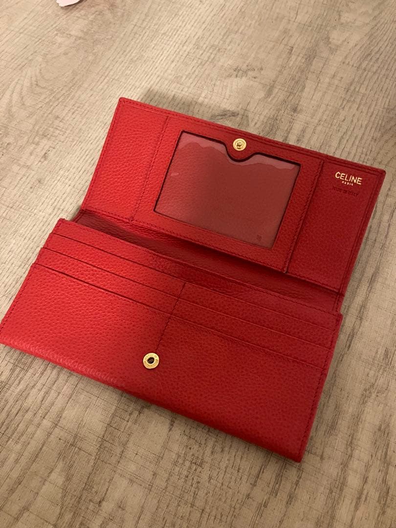 新品保管品　セリーヌ　長財布
