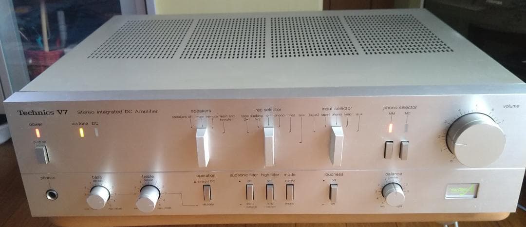 テクニクス Technics SU- V7プリメインアンプ 動作確認済み
