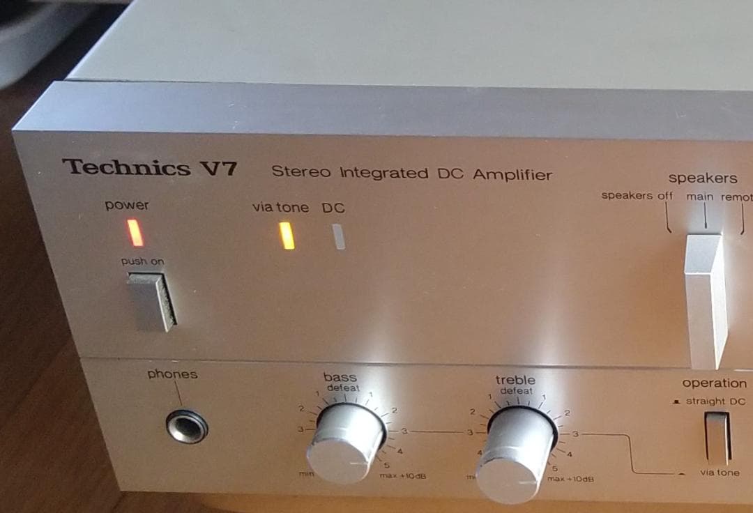 テクニクス Technics SU- V7プリメインアンプ 動作確認済み