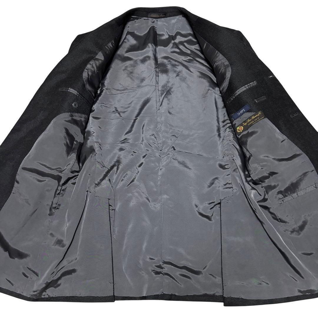 美品 シップス ロロピアーナ カシミヤ混 スーツ セットアップ 日本製 グレー