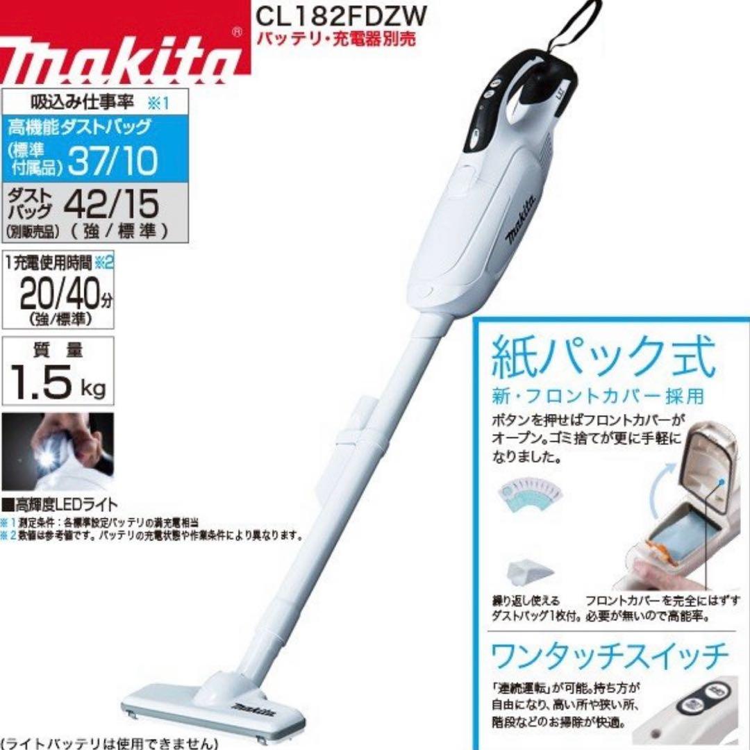 新品 上位モデル マキタ 18V 充電式 コードレス掃除機 本体のみ 8244