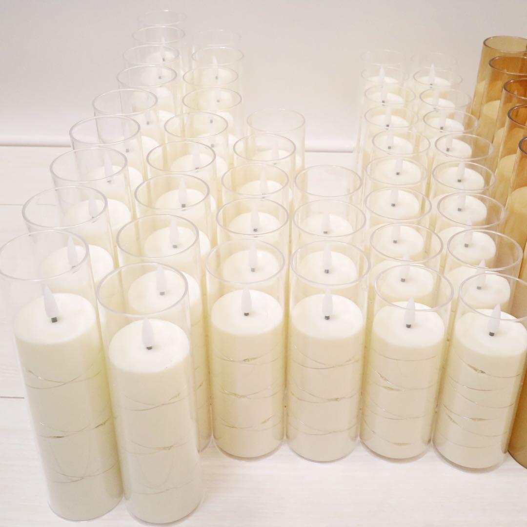 キャンドルライト LEDキャンドル LEDライト 卓上装飾 装飾 大量 まとめて