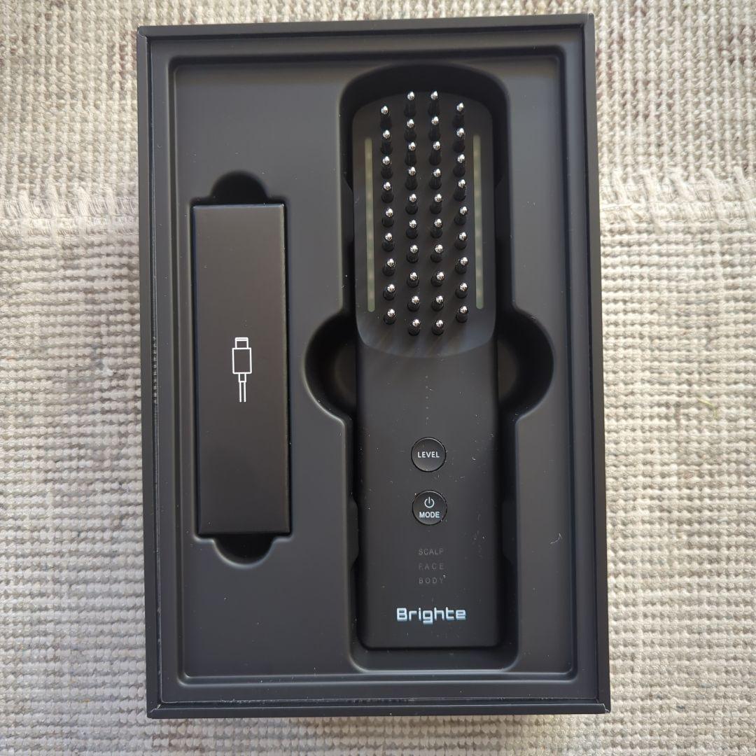 【通電確認のみ】ブラシ型美顔器 エレキブラシプラス