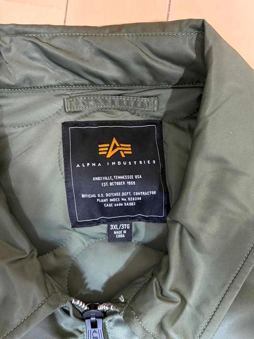 Alpha Industries メンズ CWU 45/P フライトジャケット