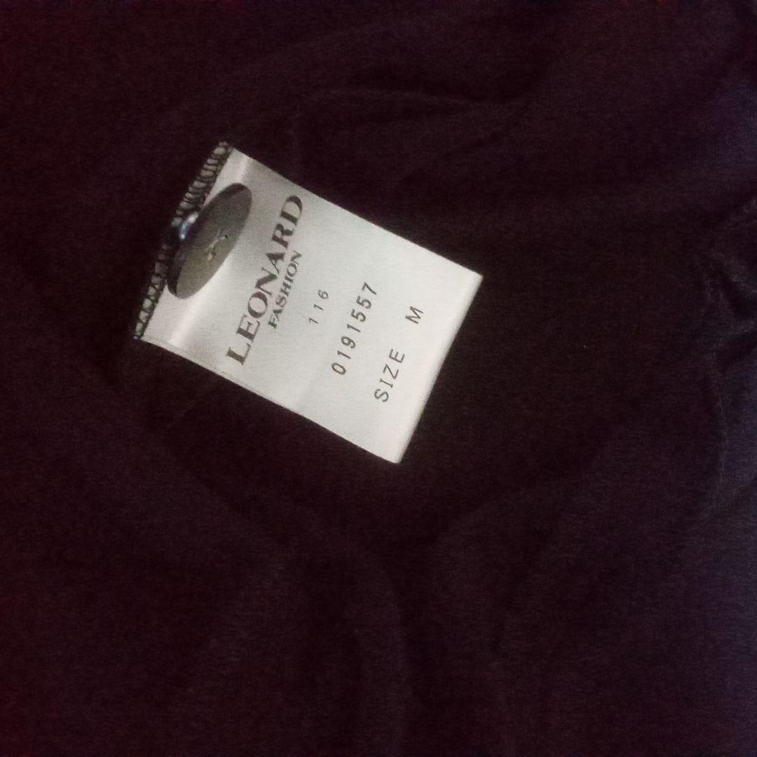 LEONARD　ブラック テーラードジャケット