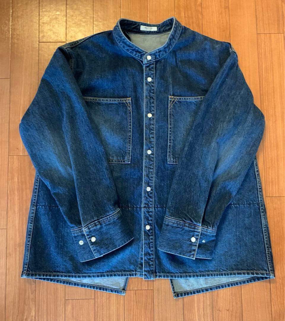 ほぼ新品！！今季物！MACPHEEコットンデニム シャツブルゾン