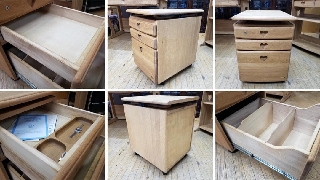 リッツ　I21　③　マルニ　学習机３点セット　フレンディ