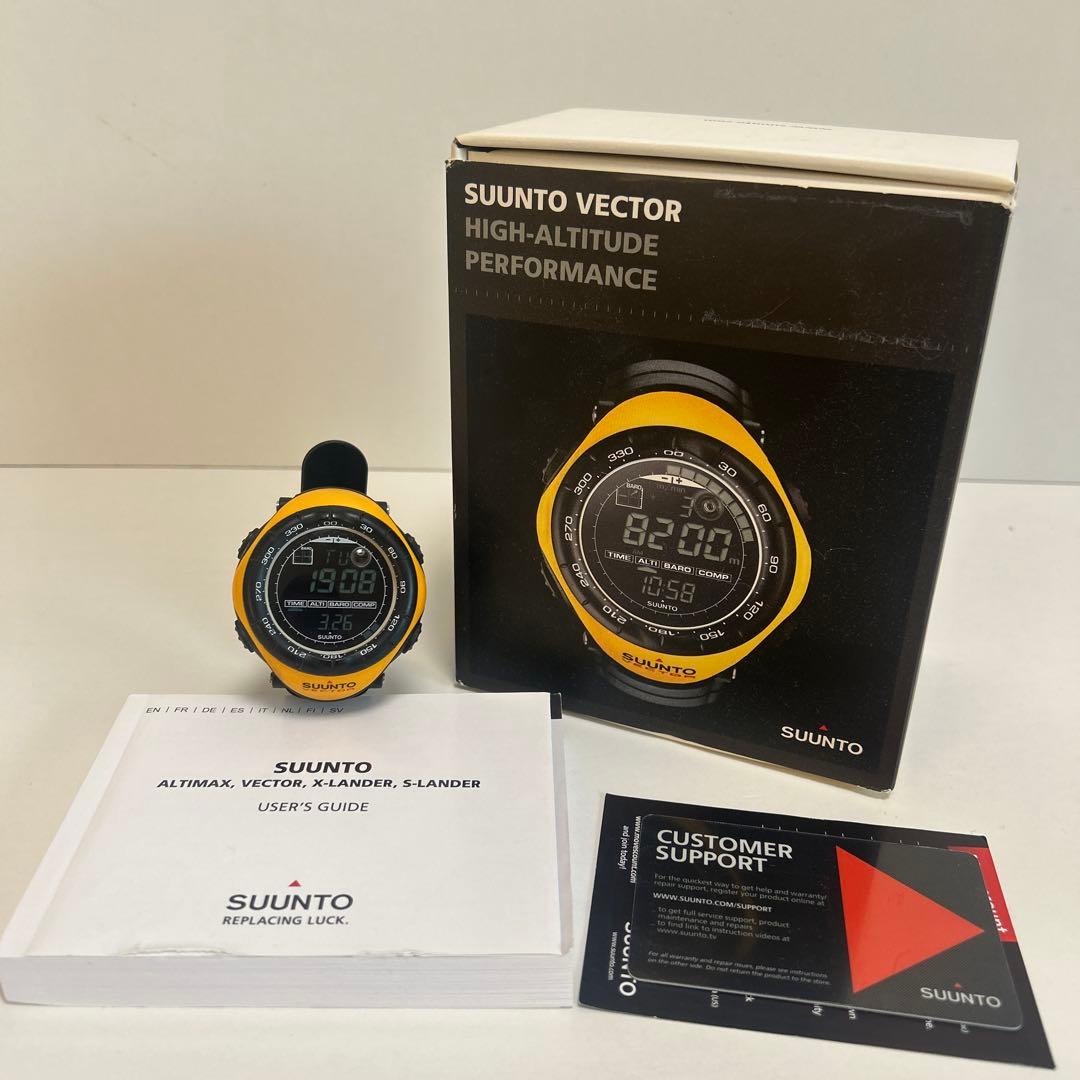 【美品】SUUNTO VECTOR スント ベクター　イエロー