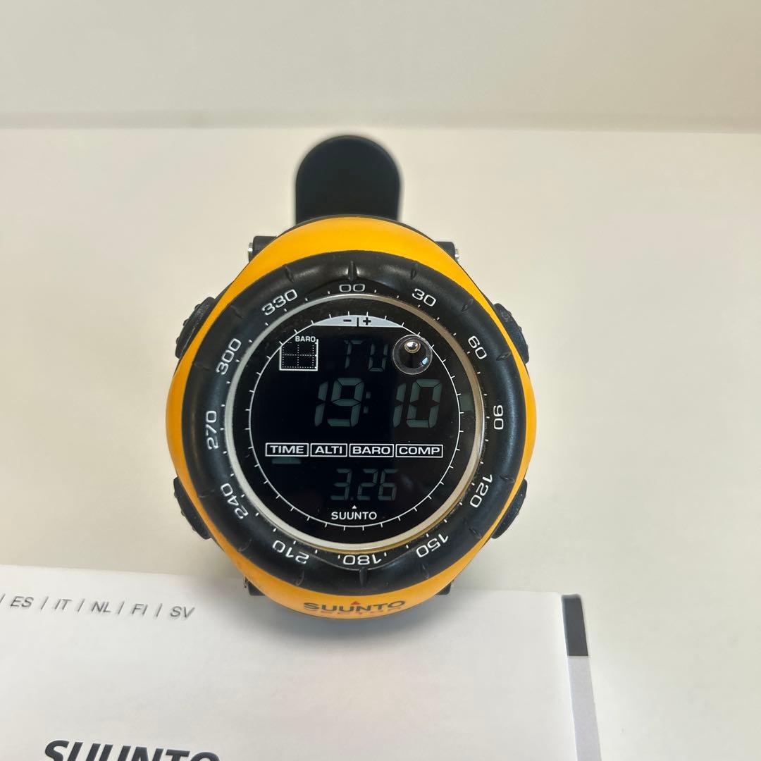【美品】SUUNTO VECTOR スント ベクター　イエロー
