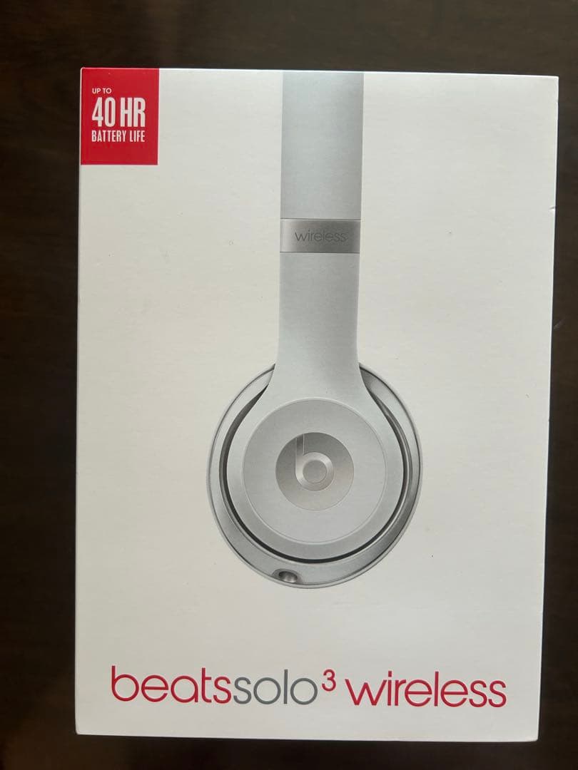 【未使用】beats solo3 wireless ホワイト