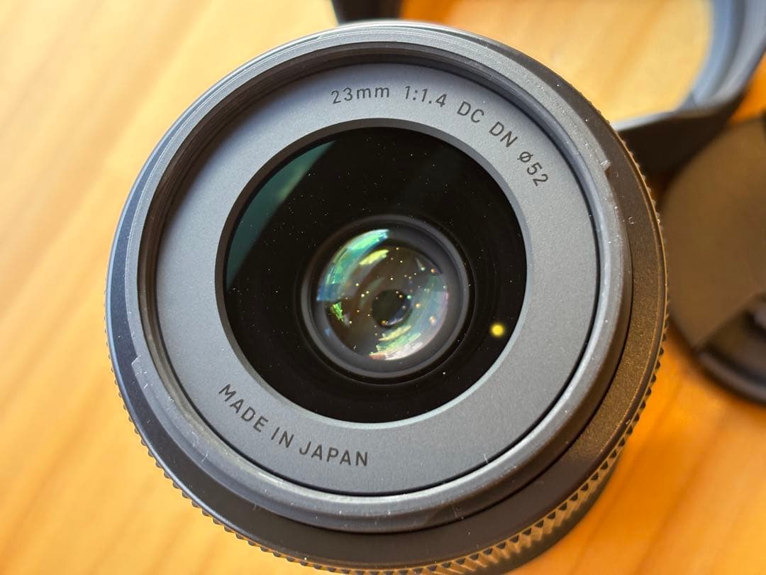 SIGMA 23mm F1.4 DC DN 52mm キャノンRF