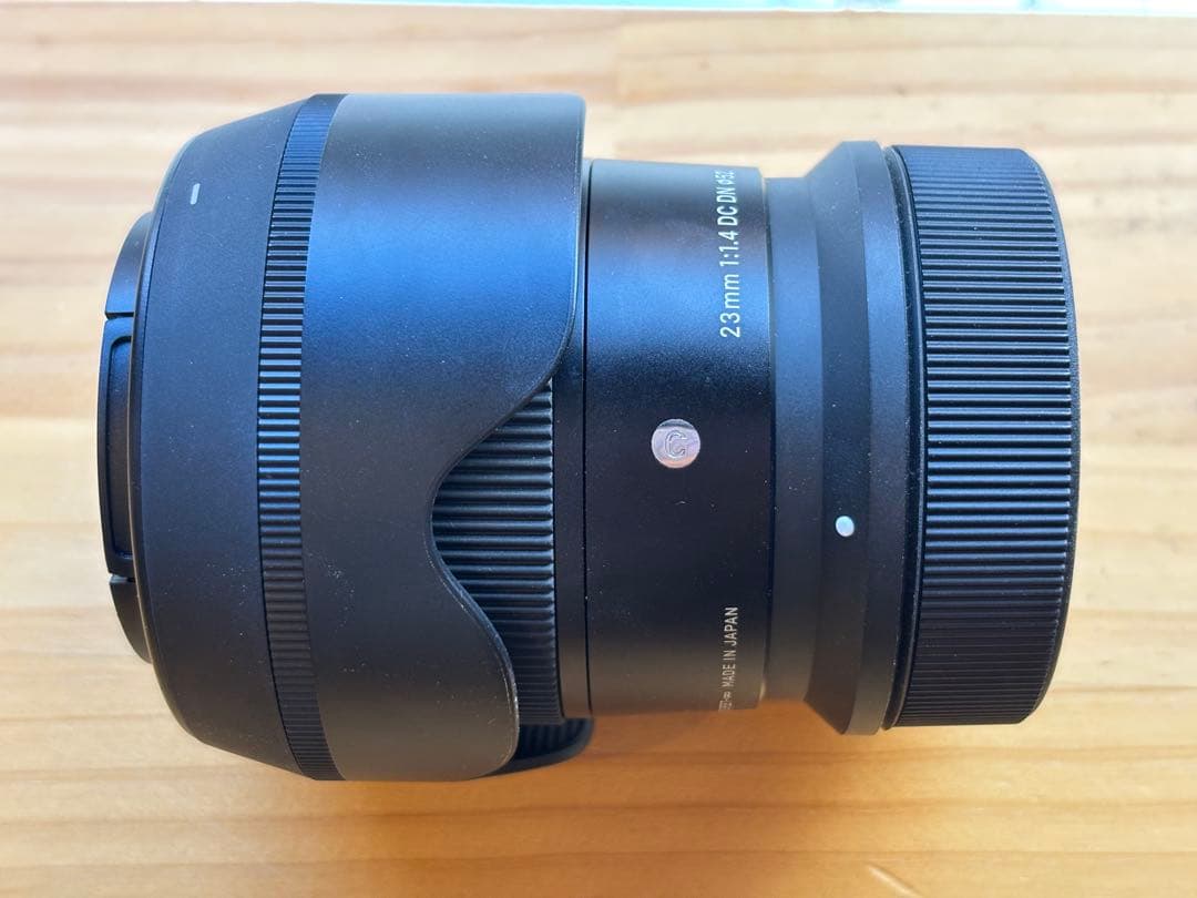 SIGMA 23mm F1.4 DC DN 52mm キャノンRF