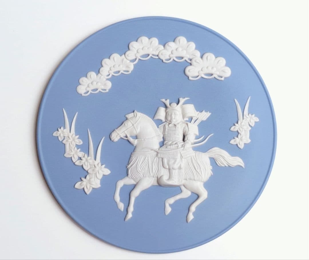 ウェッジウッド　こどもの日　ジャスパー　リトルサムライ