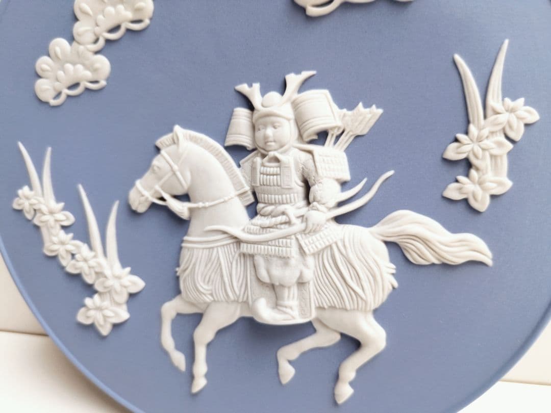 ウェッジウッド　こどもの日　ジャスパー　リトルサムライ